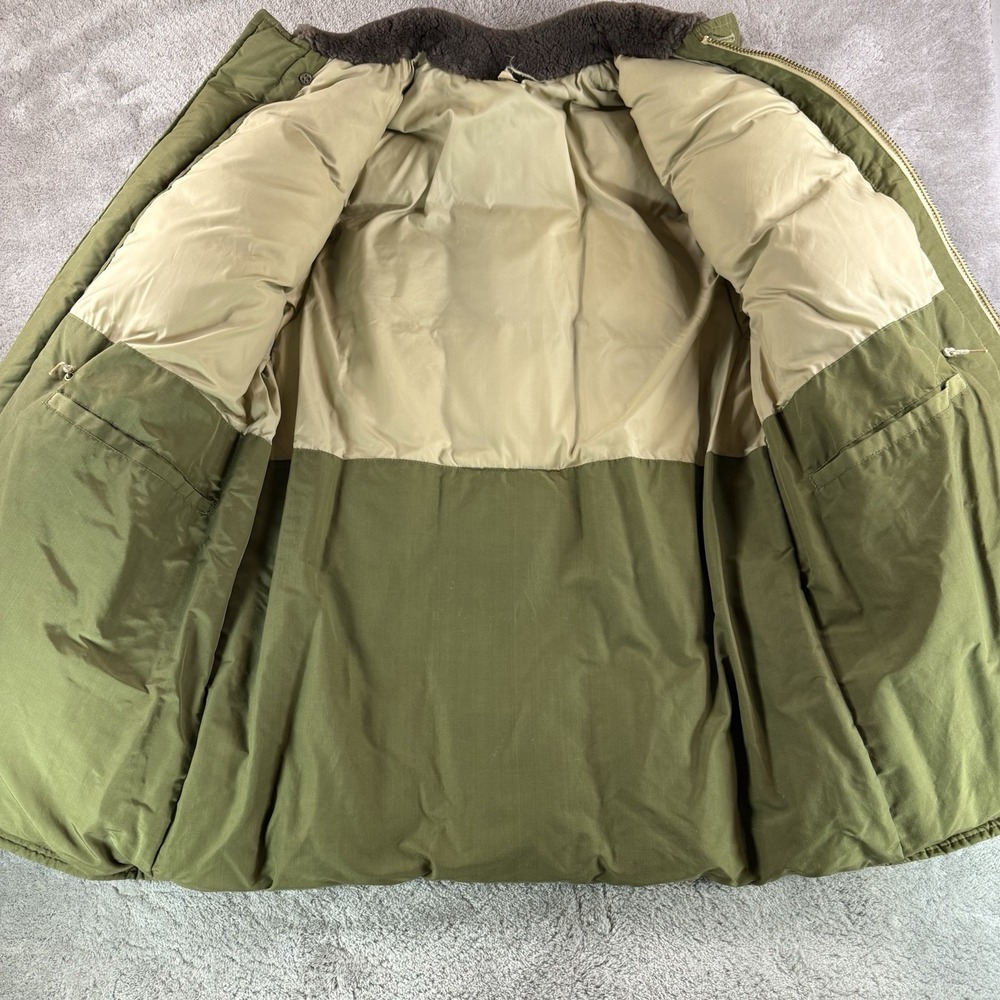 60s Eddie Bauer L Blizzard Proof Expedition Goose Down Lining Outfitter Coat USA - Picture 3 of 7